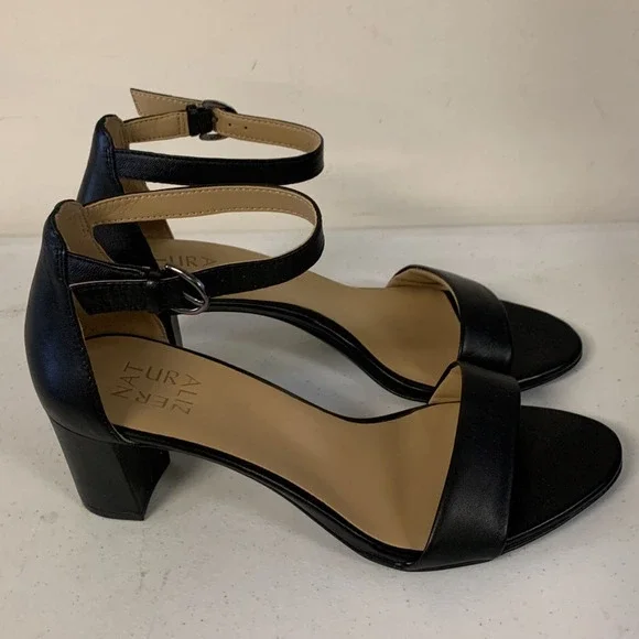 Naturalizer Women's SIZE 9 M Vera Ankle Strap Block Heel Dress Sandal, B… - Picture 4 of 7